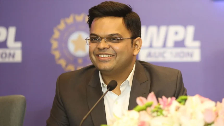 An image of Jay Shah smiling