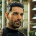 An image of John Abraham from the film Pathaan