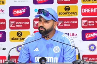 Rohit Sharma in a press conference ahead of the Bangladesh test series