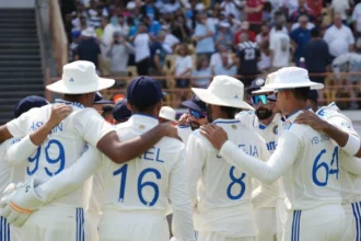 Team India in White Jersey