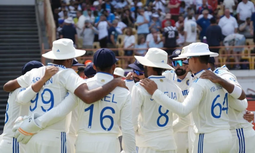 Team India in White Jersey