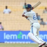 Yashasvi Jaiswal Batting in Ind vs Ban Test Match in Chennai